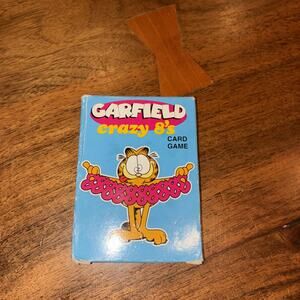 Garfield 1978 Vintage 'Crazy 8's' Card Game Complete Set EUC